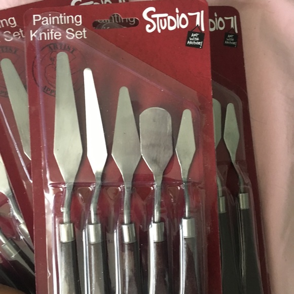 STAINLESS STEEL PALETTE KNIFES - Picture 2 of 3